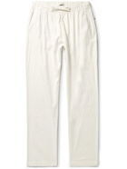 Onia - Linen-Blend Drawstring Trousers - White