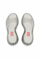 Diesel Platform mule in Melflex - Sandals Womens in Silver