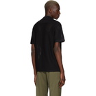 CMMN SWDN Black Wes Knitted Polo