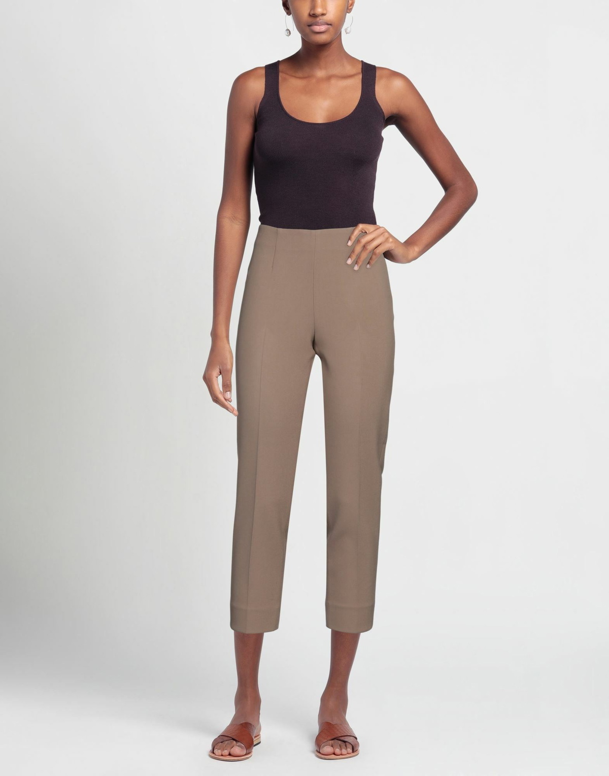 Peserico Womens Pants Light brown