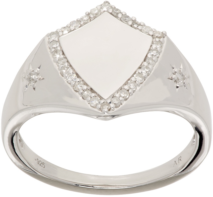 Adina Reyter Silver Shield Ring