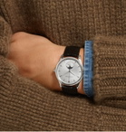 Jaeger-LeCoultre - Master Ultra Thin Moon Automatic 39mm Stainless Steel and Alligator Watch, Ref. No. JLQ1368420 - Black