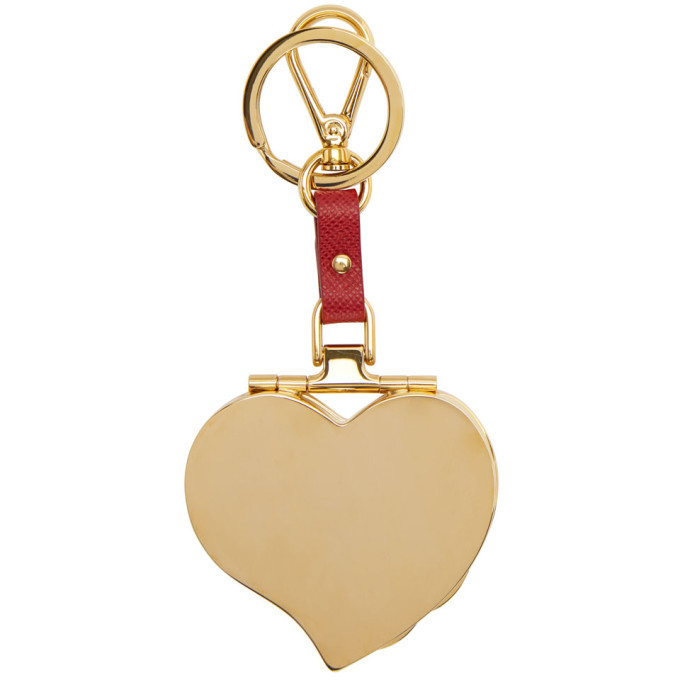 Prada hotsell keychain heart