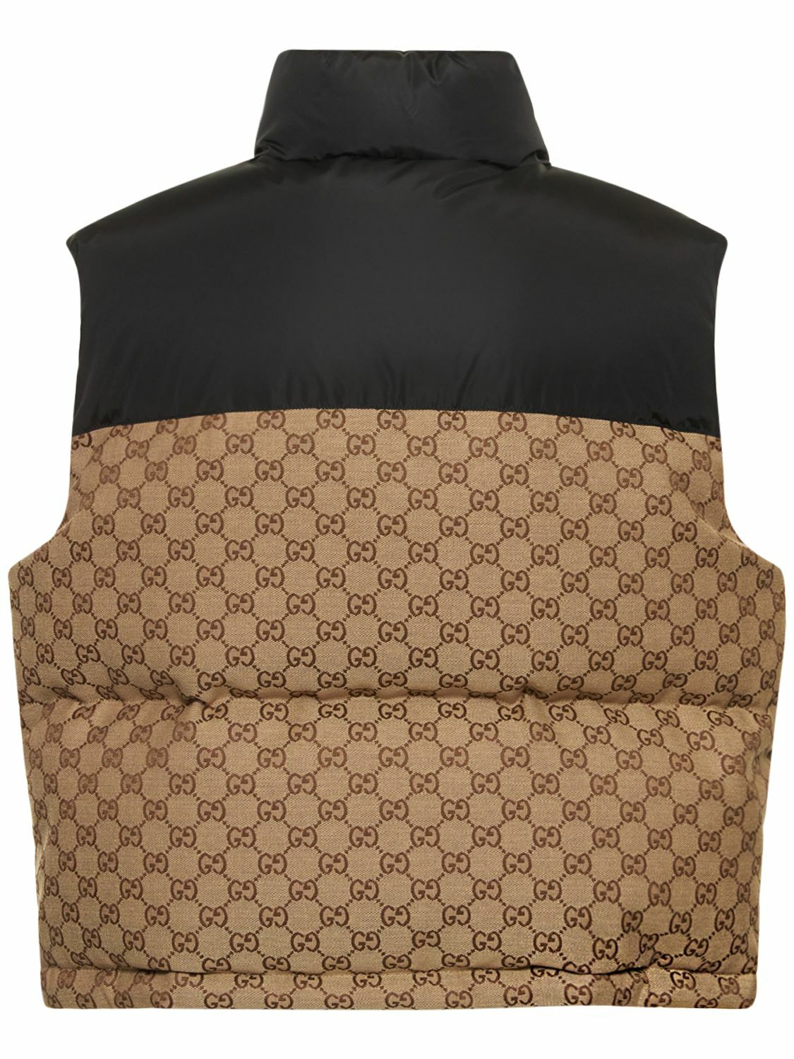 GUCCI - Gg Cotton Blend Down Vest Gucci
