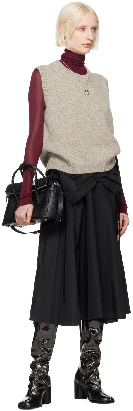 Maison Margiela Burgundy Antristram Bodysuit