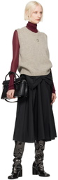 Maison Margiela Burgundy Antristram Bodysuit
