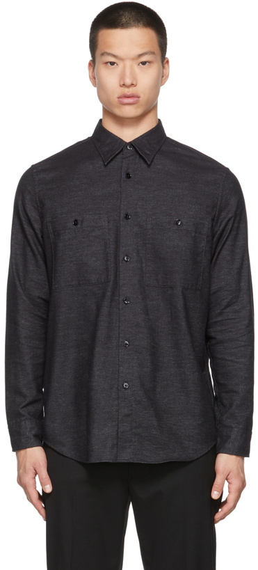 Photo: Theory Flannel Noll Shirt