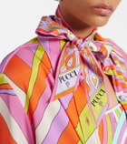 Pucci Printed silk twill scarf