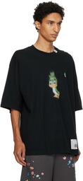 Maison MIHARA YASUHIRO Black Leon Printed T-shirt