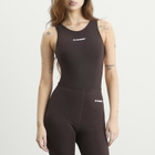 Jil Sander Women's Logo Activewear Bodysuit in Earth