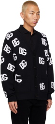 Dolce & Gabbana Black 'DG' Cardigan