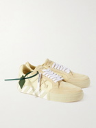 Off-White - Canvas and Suede Sneakers - Neutrals