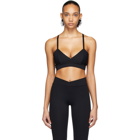 Live the Process Black V Sports Bra