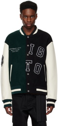Axel Arigato Green Offence Bomber Jacket