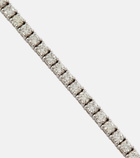 Shay Jewelry Mini 18kt white gold bracelet with diamonds