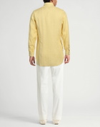 Lardini Mens Shirt in Yellow