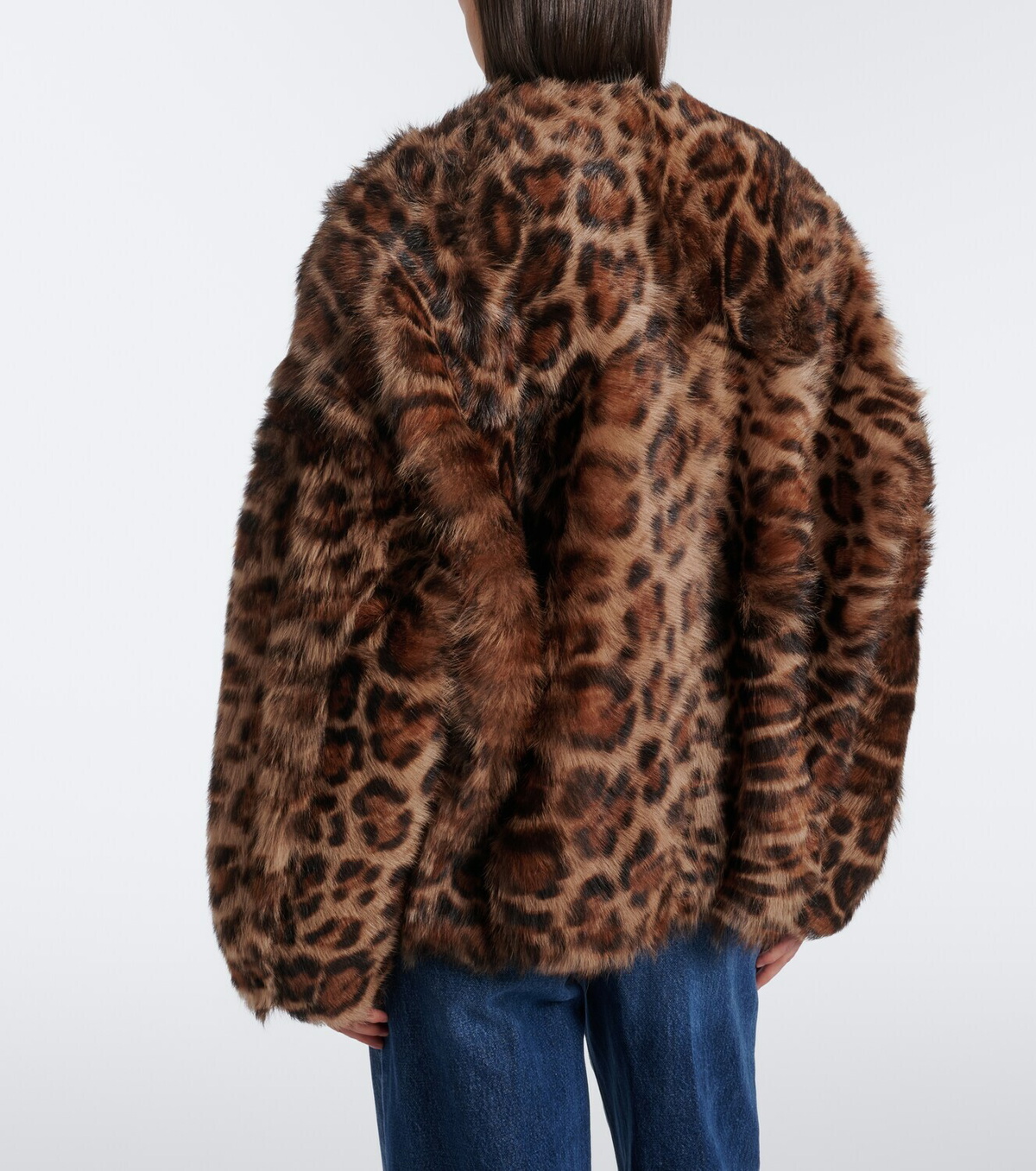 Arma Violet reversible shearling bomber jacket