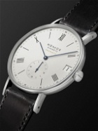 NOMOS Glashütte - Ludwig Neomatik Automatic 40.5mm Stainless Steel and Leather Watch, Ref. No. 262