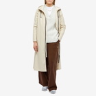 Stutterheim Women's Mosebacke Zip Long in Oyster