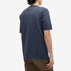 Folk Men's Contrast Sleeve T-Shirt in Navy