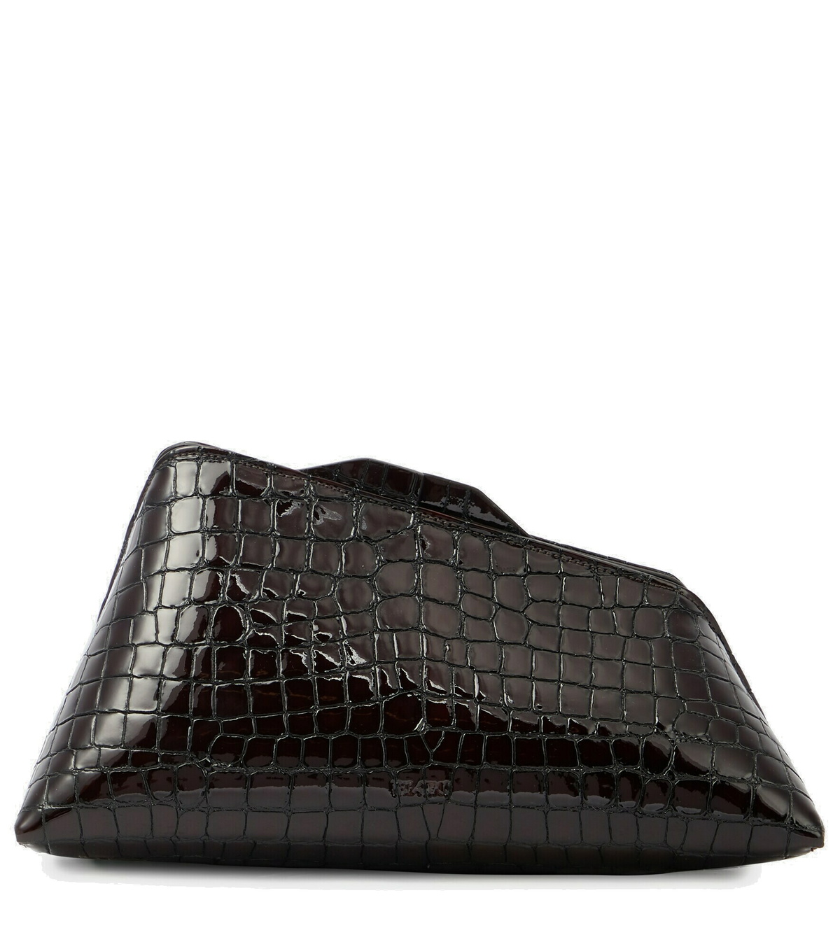 ショルダーバッグ・ポシェット THE ATTICO Printed Leather 8.30 Pm Clutch The Attico 8.30PM Small snake-print leather clutch The Attico