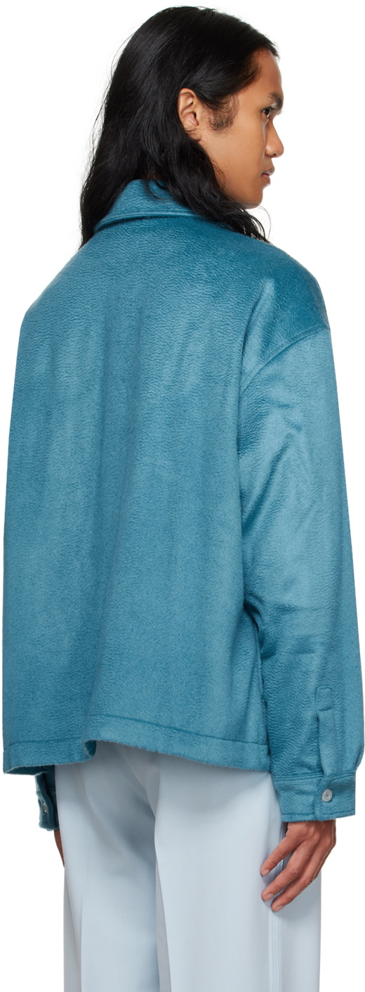 Bonsai Blue Brushed Jacket