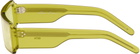 Rick Owens Yellow Gethshades Sunglasses