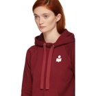 Isabel Marant Etoile Red Malibu Hoodie