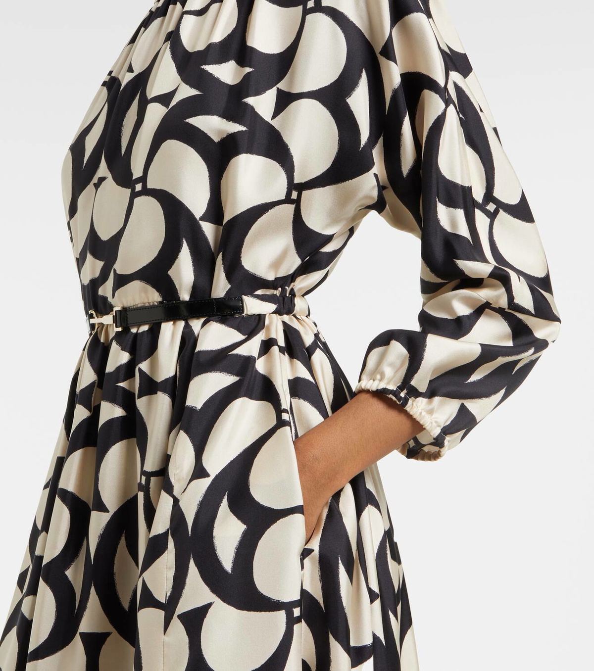 ＜NINA＞'S Max Mara [ニーナ] ピュアシルクプリントドレス 9221065106002-a-nina.jpg