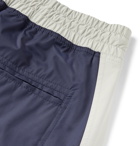 Brunello Cucinelli - Colour-Block Shell Shorts - Blue