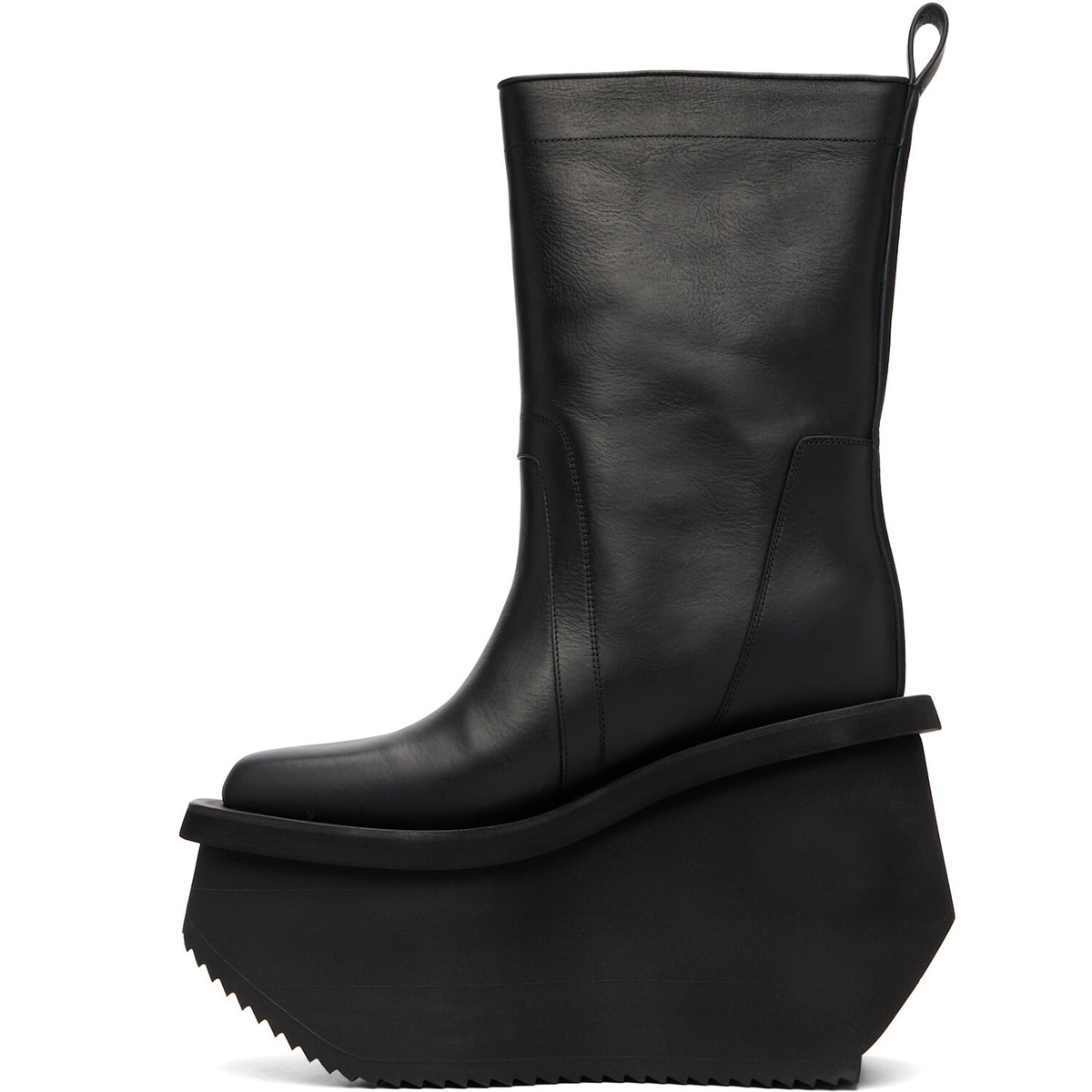 Rick Owens Black Tower Factory Boots