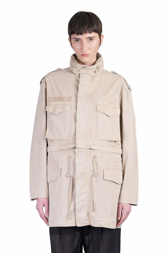 Photo: Helmut Lang Parka In Beige Cotton