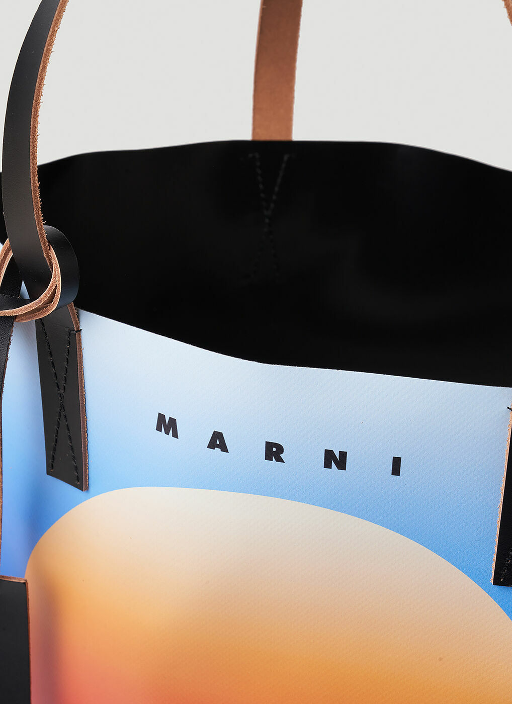 Marni - Circle Shopping Tote Bag in Blue Marni