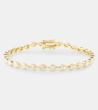 Anita Ko 18kt gold tennis bracelet with diamonds
