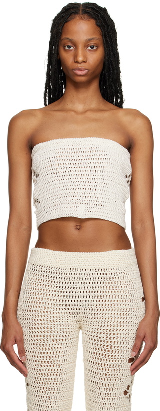 Photo: Tach Off-White Jane Camisole