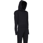 A-Plan-Application Navy Fitted Hoodie