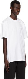 SKIMS White Heavyweight Cotton Relaxed T-shirt