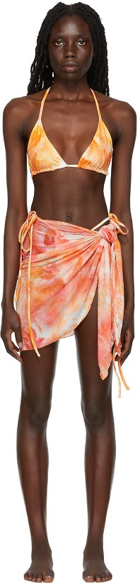Photo: KIM SHUI SSENSE Exclusive Orange String Bikini