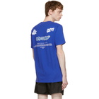 Off-White Blue Blur Logo T-Shirt