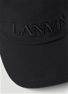 Lanvin - Logo Embroidery Baseball Cap in Black