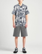 Buscemi Mens Shirt Slate in Blue