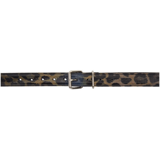 Photo: Doublet Multicolor Lenticular Leopard Belt