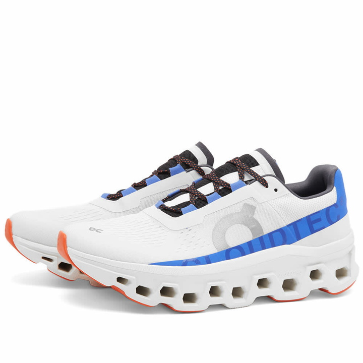 Photo: ON Men's Running Cloudmster Sneakers in Frost/Cobalt