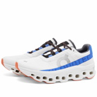 ON Men's Running Cloudmster Sneakers in Frost/Cobalt