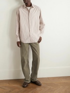 The Row - Rossen Straight-Leg Cotton-Corduroy Trousers - Brown