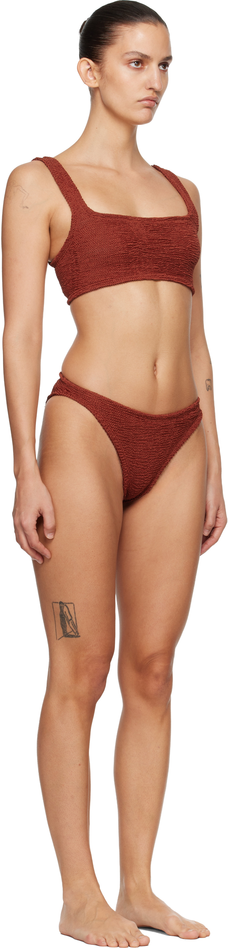 Hunza G Burgundy Xandra Bikini