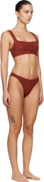 Hunza G Burgundy Xandra Bikini