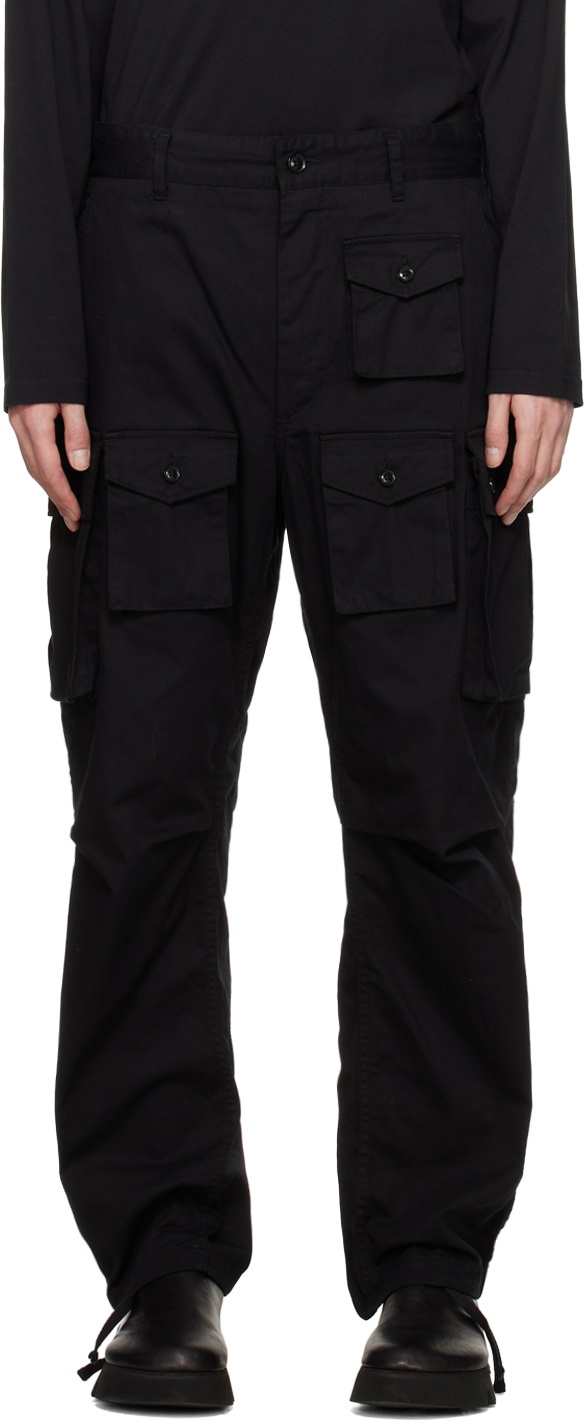 Engineered Garments SSENSE Exclusive Black FA Cargo Pants Engineered ...