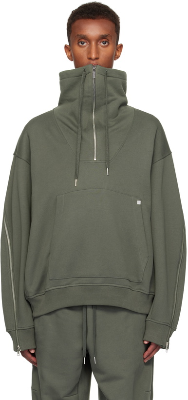 Photo: Helmut Lang Gray Suitcase Sweatshirt