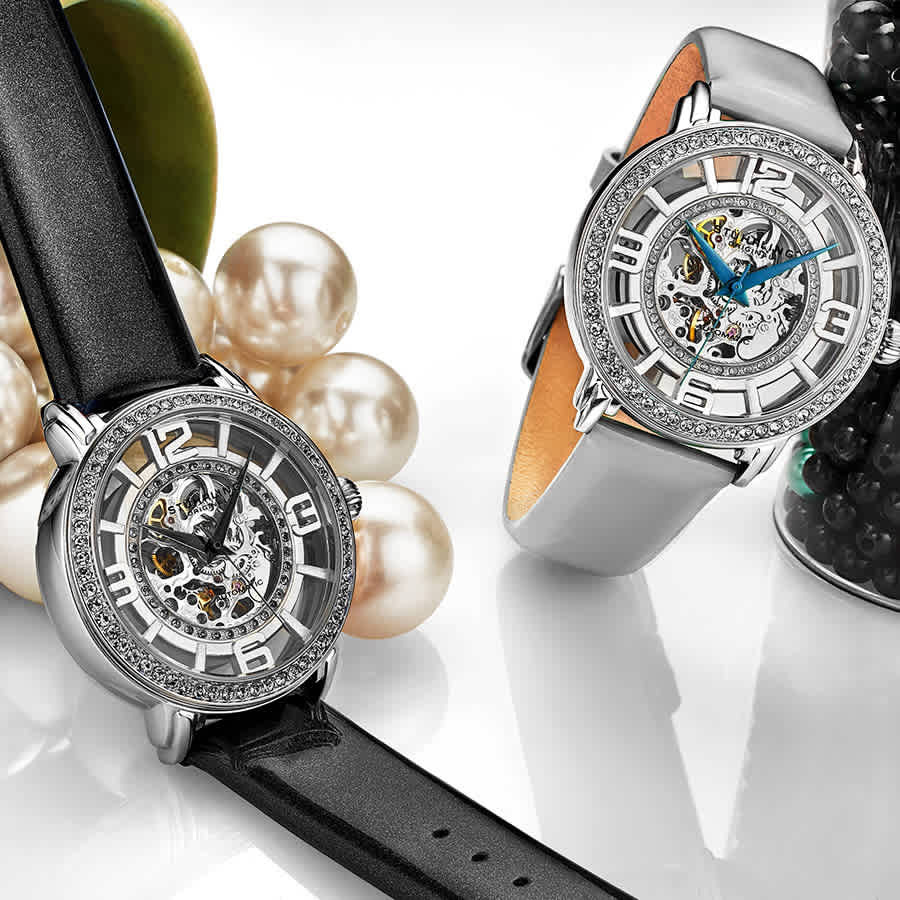 Stuhrling Original Legacy Automatic Silver Dial Ladies Watch M13611